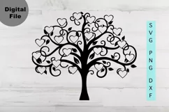 Family Tree 21 members svg/png/dxf file Family reunion svg Product Image 2