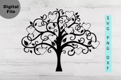 Family Tree 9members svg/png/dxf file Family reunion svg Product Image 1