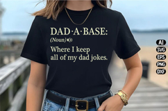 Dad Joke Shirt for Father's Day Svg Design Product Image 2