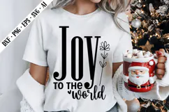 Joy to the World Svg, Christmas Svg Designs Product Image 1