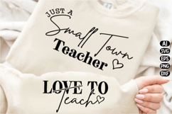 Best-Teacher-Love-to-Teach Svg Design Product Image 1