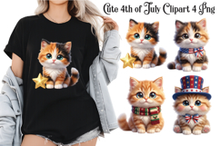 Cute 4th of July Clipart Png Product Image 1