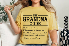 The Grandma Code Svg Design Product Image 2