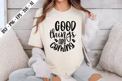 Good Things Are Coming Svg, Motivation Svg Designs Product Image 1