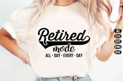 Retired Mode Retirement Svg Design Product Image 3