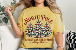 North Pole Christmas Tree Farm PNG Designs Product Image 2