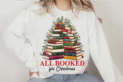 All Booked For Christmas PNG Designs Product Image 3