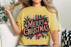 Stripes Merry Christmas PNG Designs Product Image 2