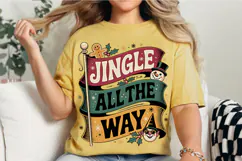 Jingle all the way Christmas PNG Designs Product Image 2