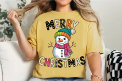 Funny Snowman Face Sublimation Product Image 2