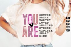 You Are Png, Inspirational Svg Design Product Image 3