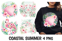 Coastal Summer Png clipart Product Image 1