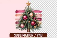 Polkadot Christmas Tree PNG Designs Product Image 1