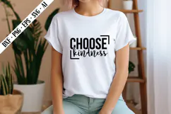 Choose Kindness Svg, Motivation Svg Designs Product Image 2