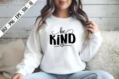 Be KIND Svg, Motivation Svg Designs Product Image 2