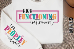 High Functioning Introvert Svg Design Product Image 2