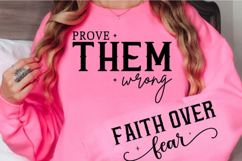 Faith Over Fear Svg Design Product Image 1