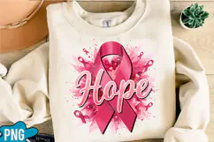Breast Cancer Hope Survivor PNG Designs Product Image 3
