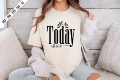 Nope Not Today Svg, Motivation Svg Designs Product Image 2