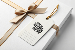 Gift Tag Mockup, Tag Mockup Product Image 1