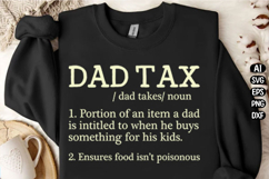 Dad Definition Tee Father's Day Svg Design Product Image 2