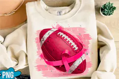 Retro Football Pink PNG Designs Product Image 3