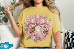 Breast Cancer Pink Ribbon PNG Designs Product Image 2