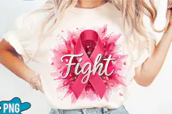 Breast Cancer Fight Survivor PNG Designs Product Image 3