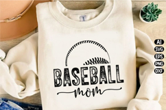 Baseball Mom Svg Design Product Image 2