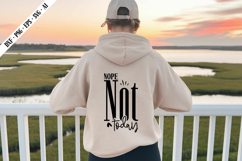 Nope Not Today Svg, Motivation Svg Designs Product Image 1