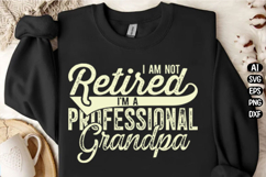 Father's Day T-Shirt for Granddad Svg Design Product Image 1