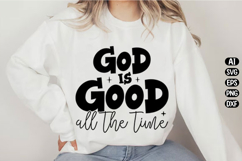 God is Good all the time Coquette Svg Design Product Image 2