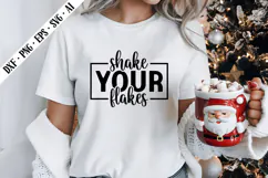 Shake Your Flakes Svg, Christmas Svg Designs Product Image 2