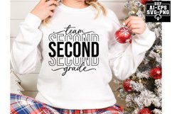 Team Second Grade Svg Cut Files Creative Art Product Image 1