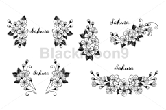Contour sakura design element Product Image 1