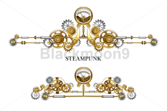 Symmetrical frame with pressure gauge Product Image 1