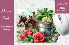 Mint Juleps Sublimation PNG for Mouse Pad 3 Product Image 1