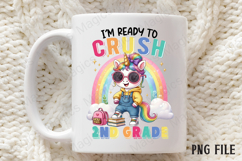 2ND Back to School Unicorn Sublimation Product Image 3