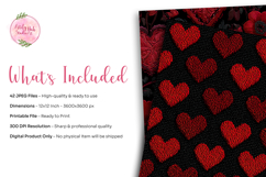 42 Gothic Valentine Digital Paper Product Image 2