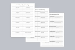 Budget Planning Pages Set V-07 Product Image 3