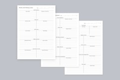 Budget Planning Pages Set V-08 Product Image 2