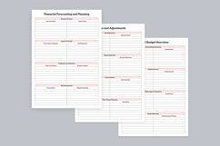 Budget Planning Pages Set V-09 Product Image 2