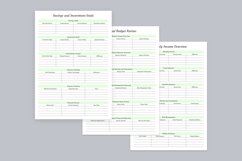 Budget Planning Pages Set V-12 Product Image 2