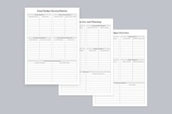 Budget Planning Pages Set V-15 Product Image 2