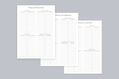 Budget Planning Pages Set V-16 Product Image 2