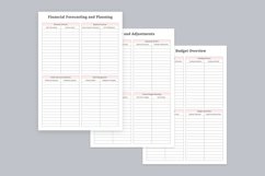 Budget Planning Pages Set V-19 Product Image 2