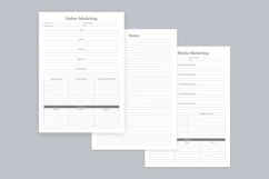 Marketing Planning Pages Set V-02 Product Image 2