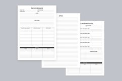 Marketing Planning Pages Set V-03 Product Image 2