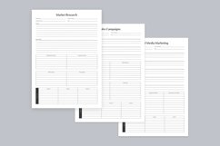 Marketing Planning Pages Set V-09 Product Image 2