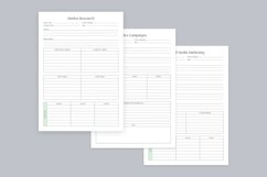 Marketing Planning Pages Set V-12 Product Image 2